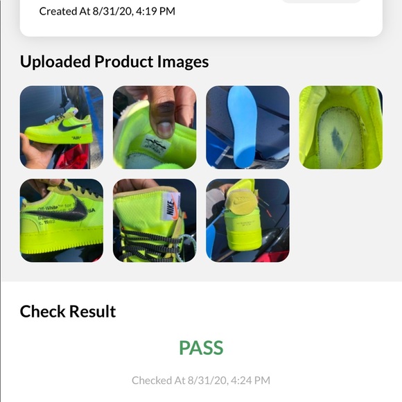 Off-White Air Force 1 Volt - Picture 7 of 7